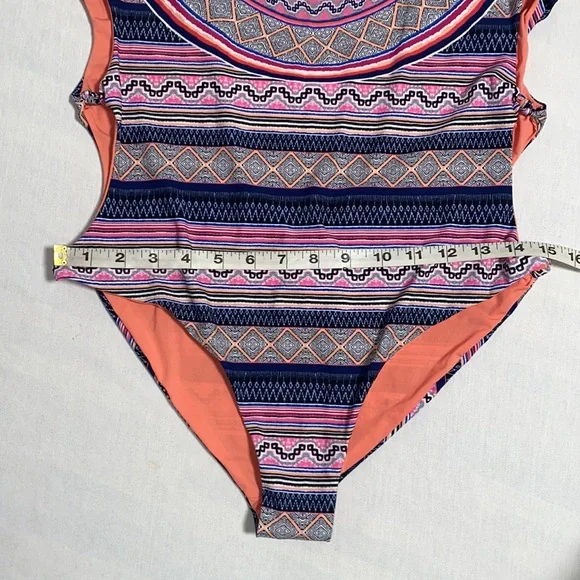 Red Carter Boho Festival One Piece L - Picture 8 of 11